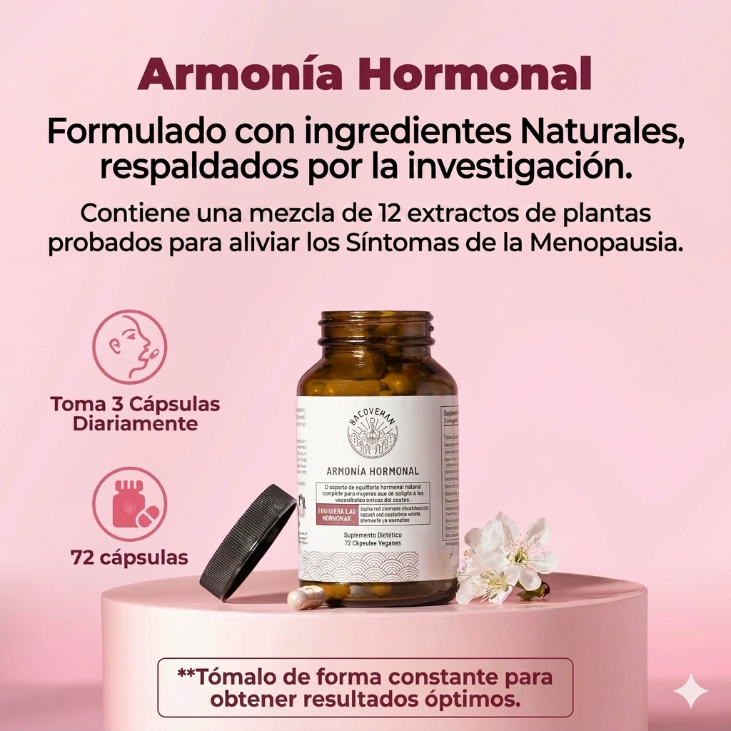 ARMONÍA HORMONAL™ - Recuperá tu energía.