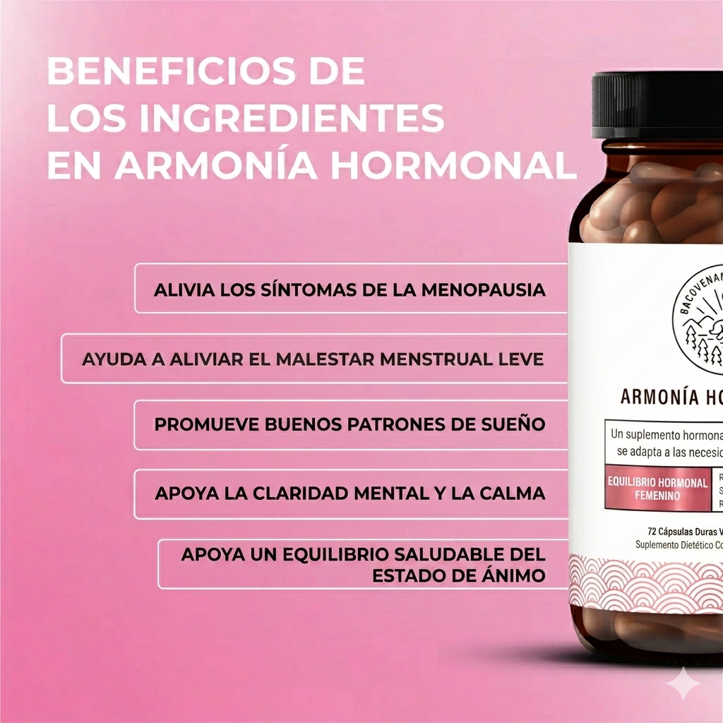 ARMONÍA HORMONAL™ - Recuperá tu energía.