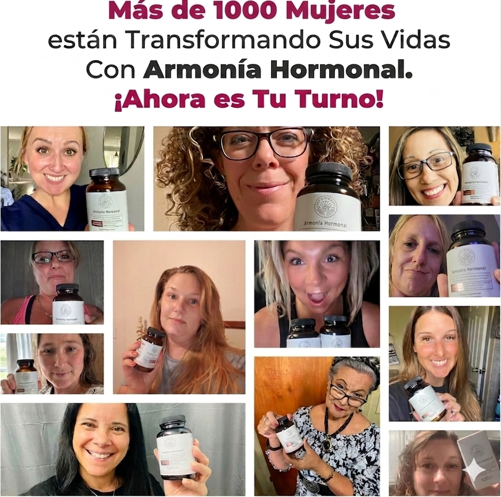 ARMONÍA HORMONAL™ - Recuperá tu energía.